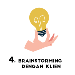 4. Brainstorming dengan Klien